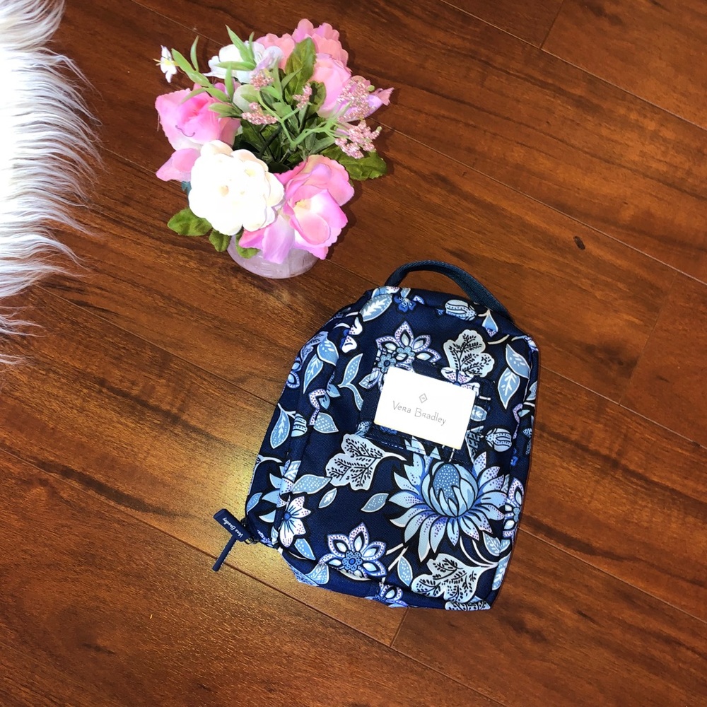 Blue Flowered Vera Bradley Lunchbox